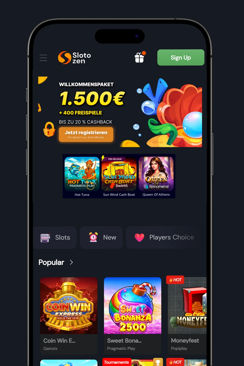 Starken und Vorteile der Slotozen Casino App